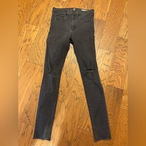 Rag & Bone Charcoal Skinny Jeans